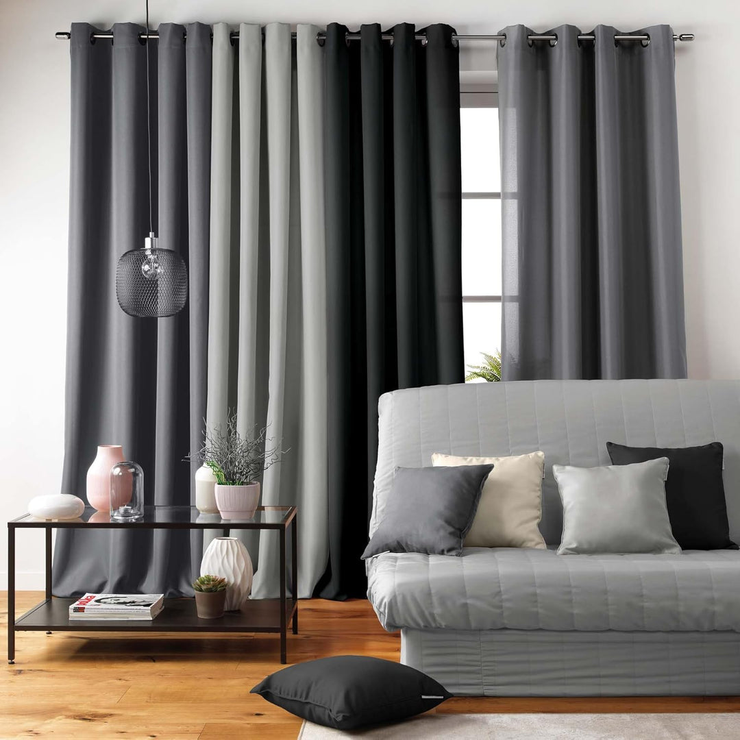 douceur d'Intérieur - 1603197, Bettcouch Schonbezug, 120 x 140 cm, 185 x 200 cm, Essentiel, Polyeste