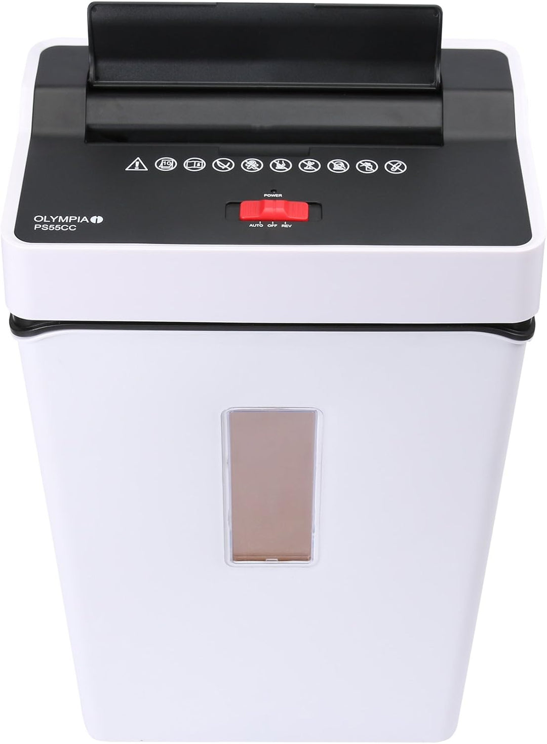 Olympia PS 55 CC Profi Aktenvernichter (mit Partikelschnitt, Sicherheitsstufe P4, Kreditkarte, 10 Bl