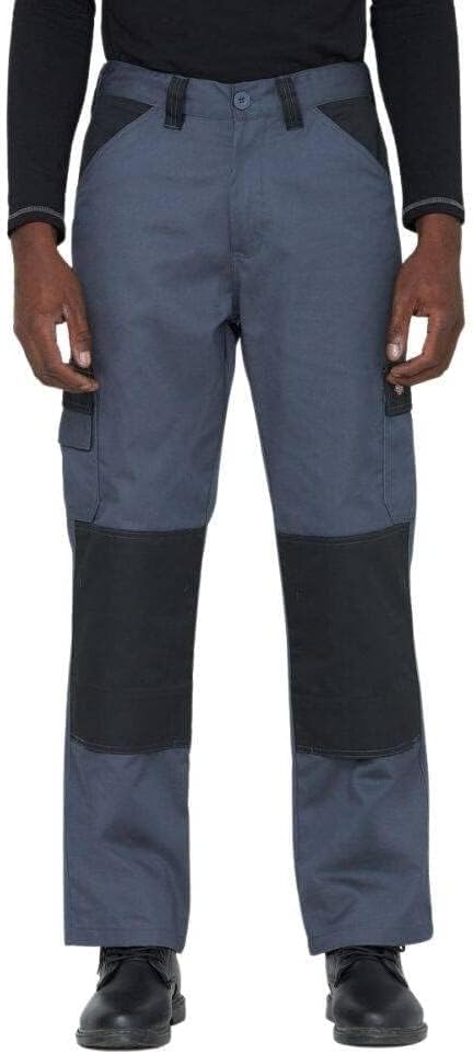 Dickies Herren Everyday Trouser 33W / 34L Grey/Black, 33W / 34L Grey/Black