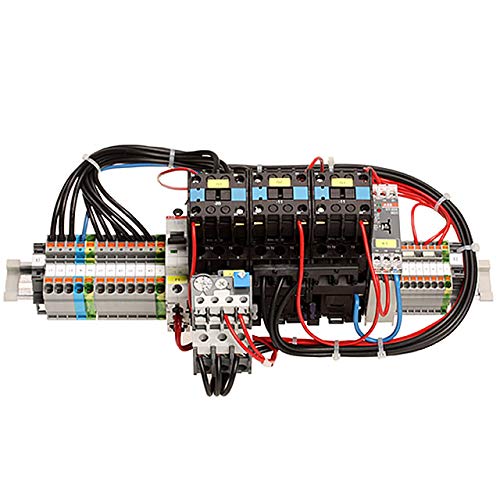 Stern-Dreieck-Starter auf DIN-Normschiene 18,5kW Uc:230V Überlastschutz 18-25A