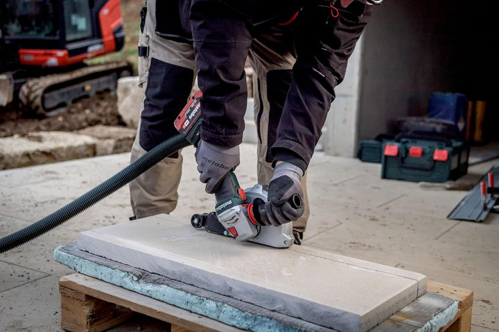 metabo Akku-Winkelschleifer WVB 18 LT BL 11-125 Quick - 18 V, 125 mm Scheiben-Ø - Brushless Motor, D