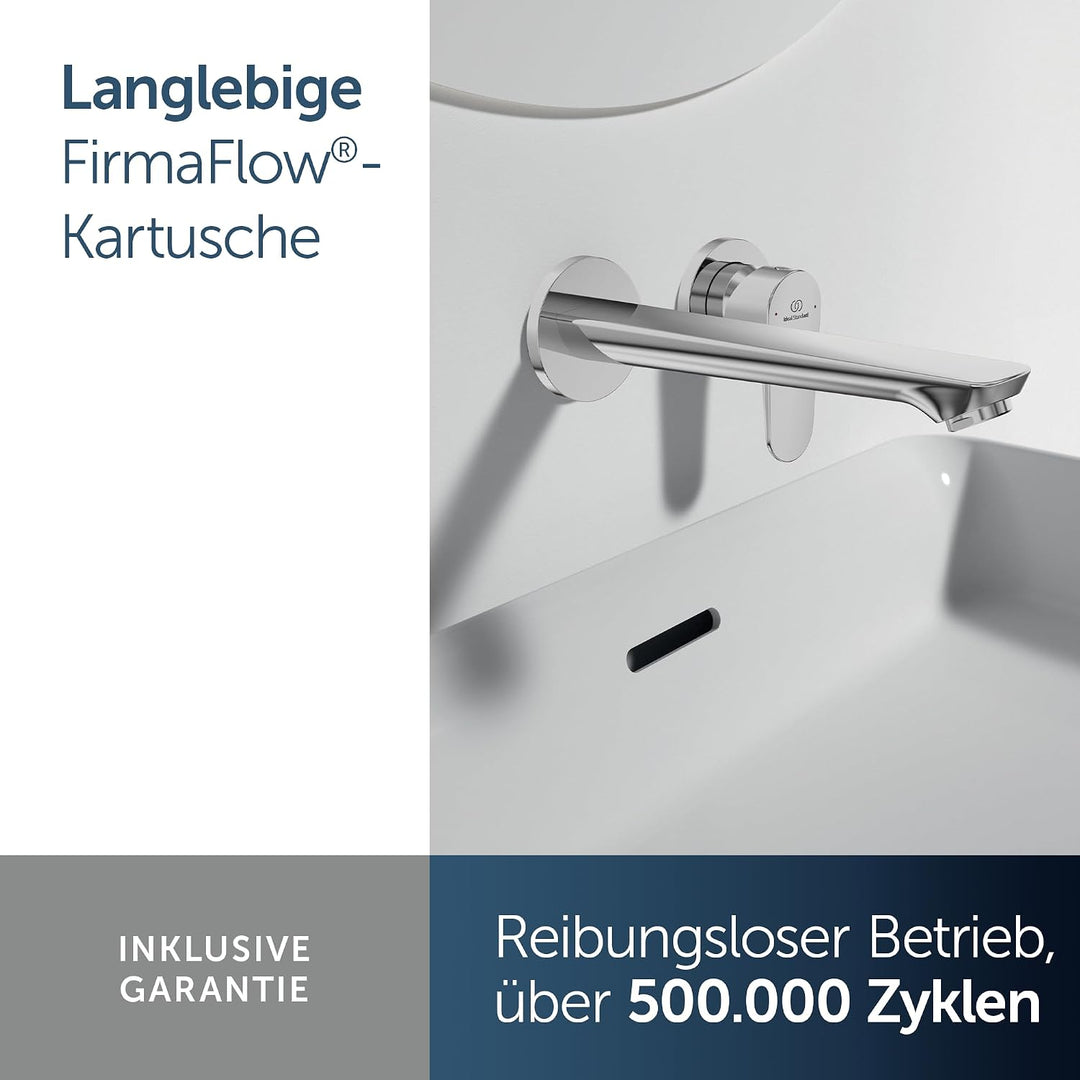 Ideal Standard BD133AA Keramik O Einhebelmischer für Waschbecken Kit 2, verchromt
