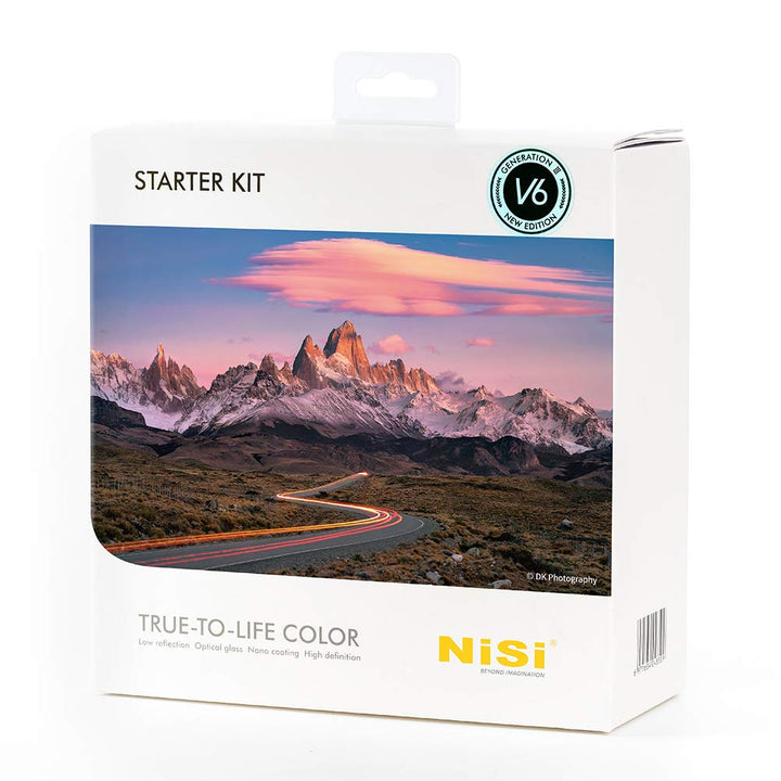 NiSi 100mm System V6 Filter Holder Kit Third Generation (Starter Kit), Starter Kit