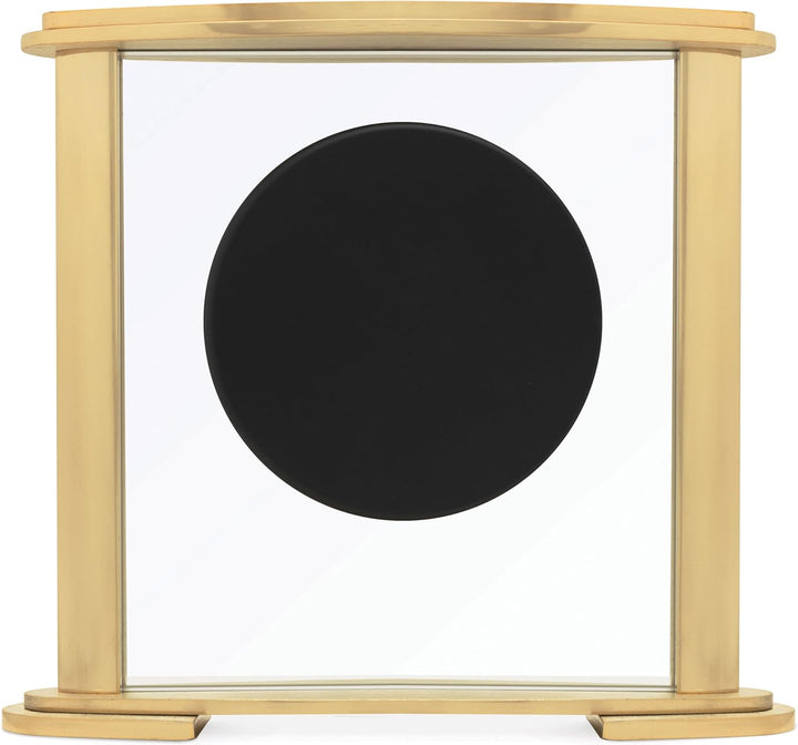 Acctim Tischuhr, Quarz, Kaminuhr, Metall, Gold, Einheitsgrösse