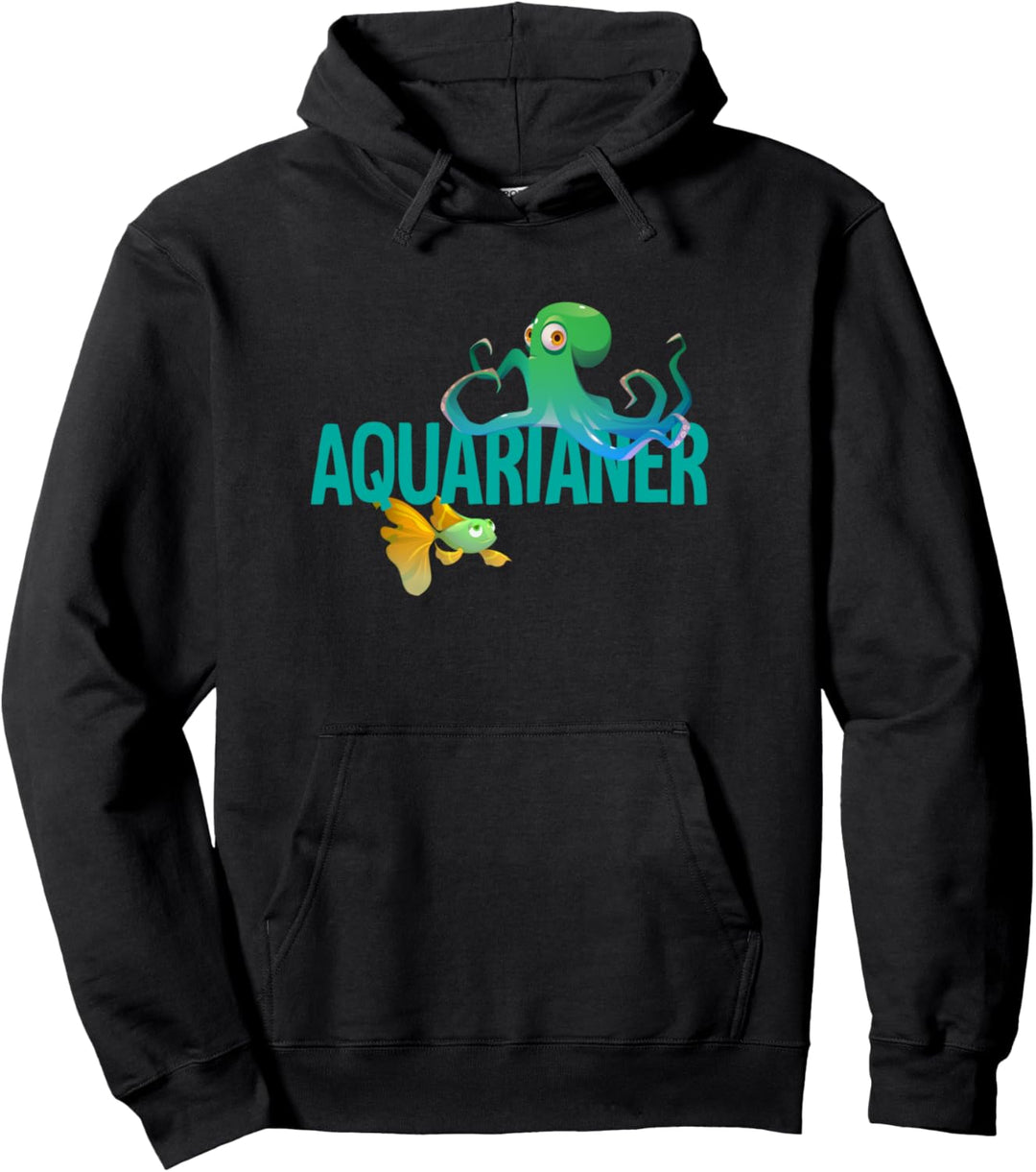 Aquarianer I Fischzucht Aquarien Fischer Angler Pullover Hoodie