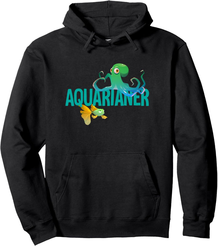 Aquarianer I Fischzucht Aquarien Fischer Angler Pullover Hoodie