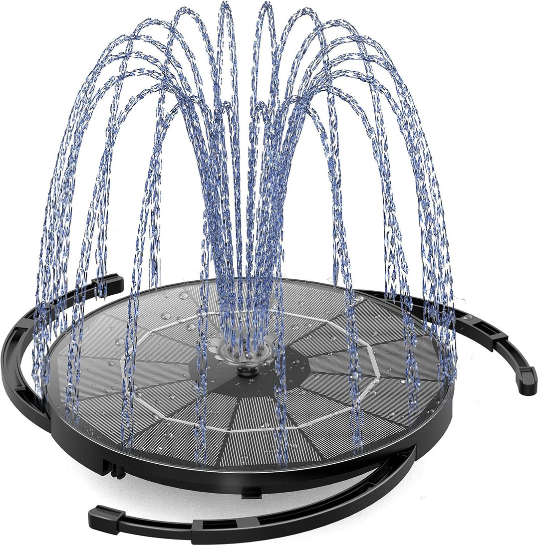 AISITIN Solar-Springbrunnenpumpe für Vogelbad, 3,5 W DIY Solar-Wasserpumpen-Set mit 3 m langem Kabel