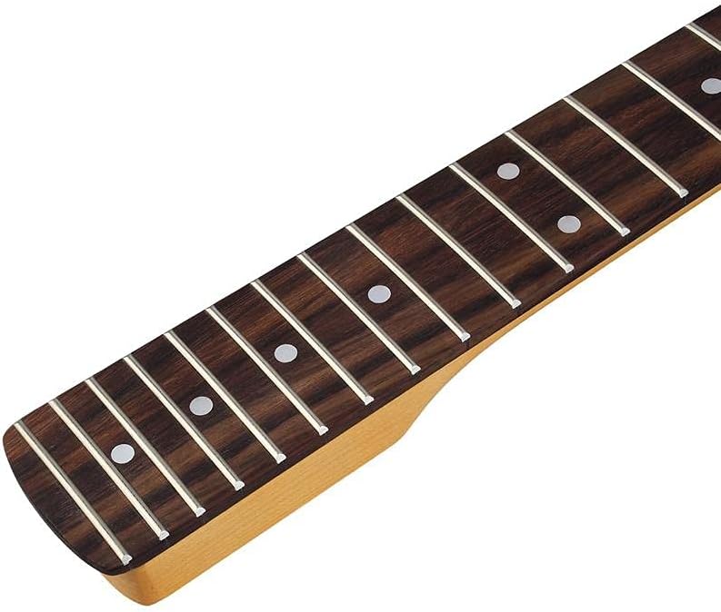 E-Gitarre-Hals, 22 Fret-Ahorn-Griffbrett-Gitarre-Hals, Gitarre-Fender-Hals für DIY-Teile Ersatz