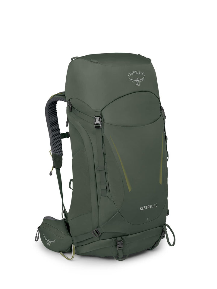 Osprey Kestrel Herren Rucksack Bonsai Green S/M - Fassungsvermögen 48L, Bonsai Green S/M - Fassungsv