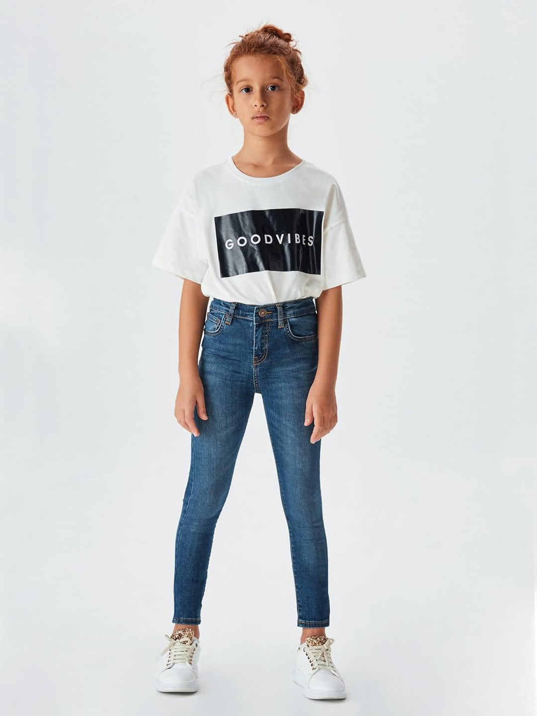 LTB Mädchen Jeanshose Sophia G 8 Jahre Marlin Blue Wash 53318, 8 Jahre Marlin Blue Wash 53318