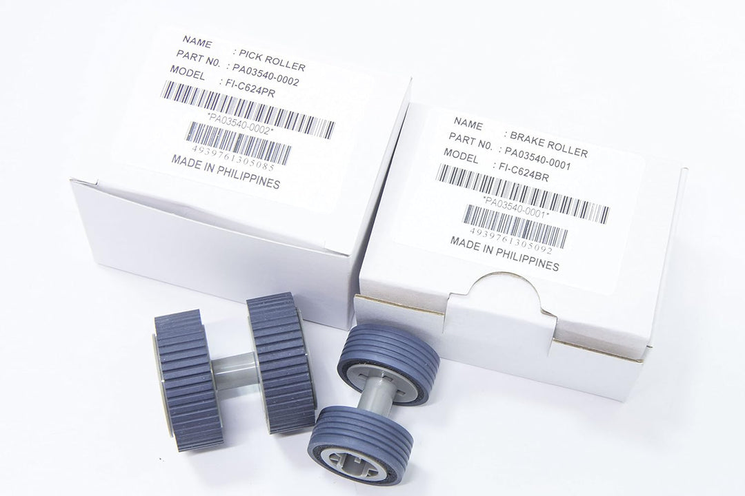 Yanzeo PA03540-0001 PA03540-0002 Scannerauswahl Roller für Fujitsu Fi-6130 Fi-6140 Fi-6230 Fi-6230Z