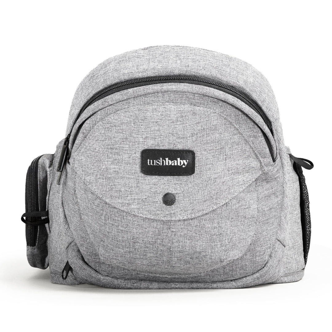 Tushbaby Ergonomische Multi-Position Babytrage Hüftsitz mit Sicherheitszertifikat, Einstellbar, Masc
