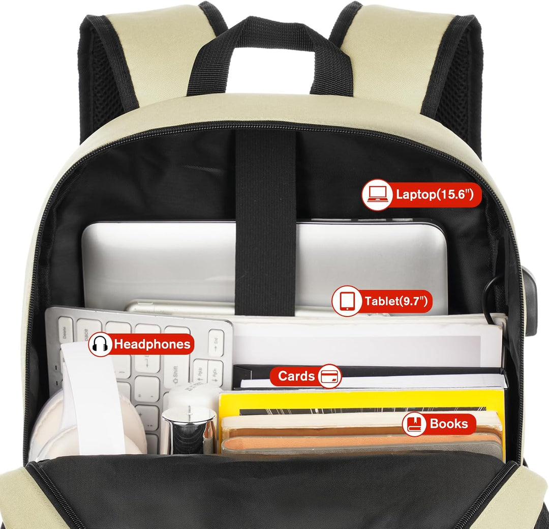 YAMTION Rucksack Herren und Damen,Rucksack Schule,Schulrucksack Jungen Teenager Schulranzen Mädchen