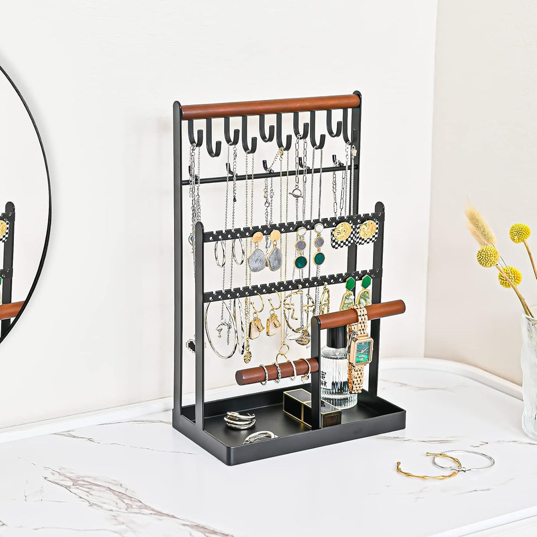 ProCase Schmuckständer Schmuckhalter für Ohrring Ohrstecker Ketten Schmuck Organizer Jewelry Ständer