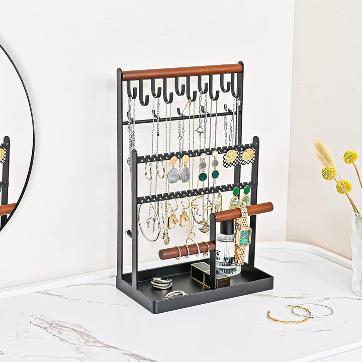 ProCase Schmuckständer Schmuckhalter für Ohrring Ohrstecker Ketten Schmuck Organizer Jewelry Ständer