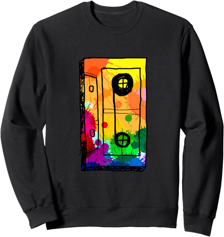 Retro Vintage Musik Kassetten Mixtape 80er und 90er Jahre Sweatshirt