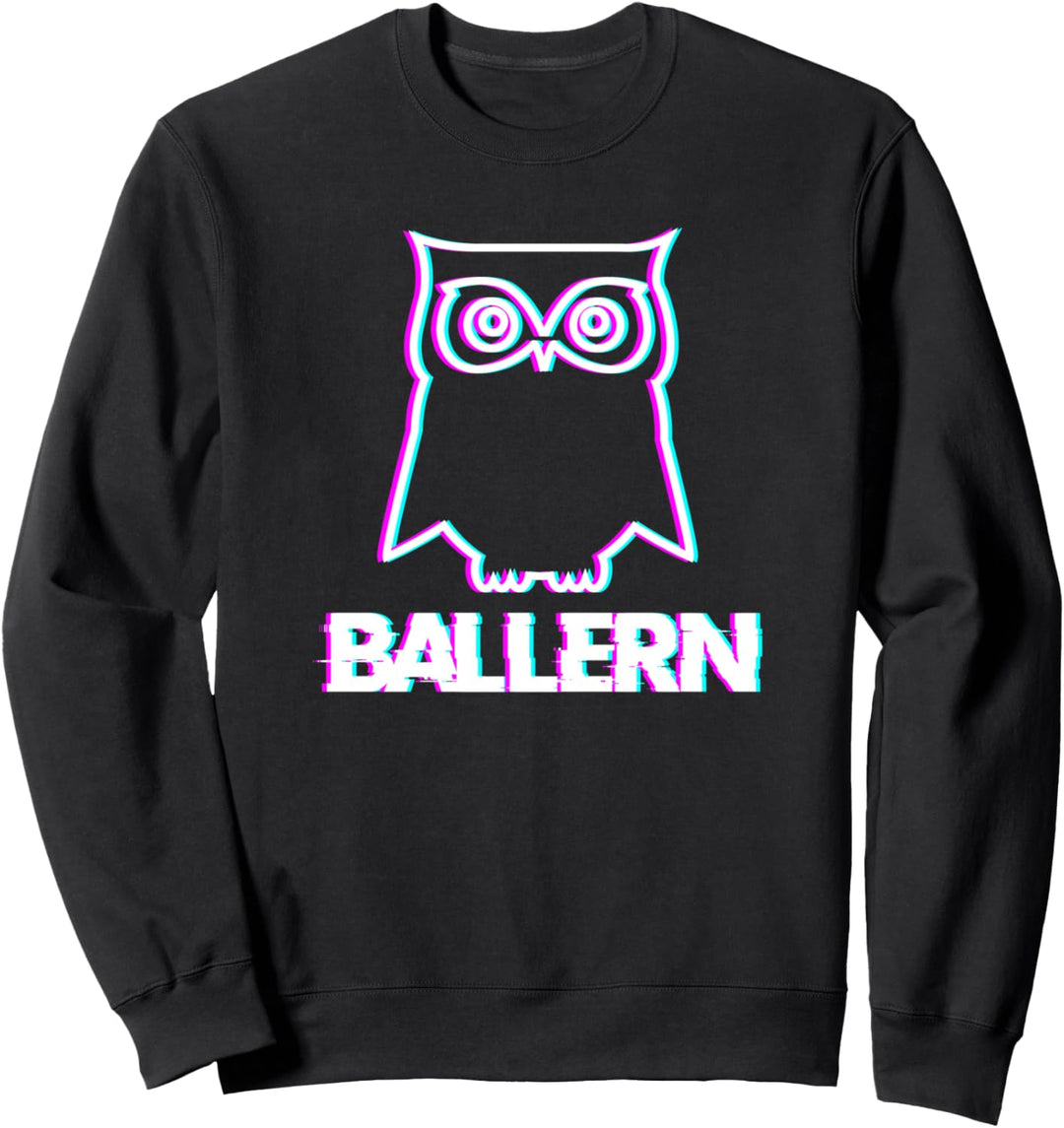 Ballern Trip Techno Rave Trippy Sweatshirt