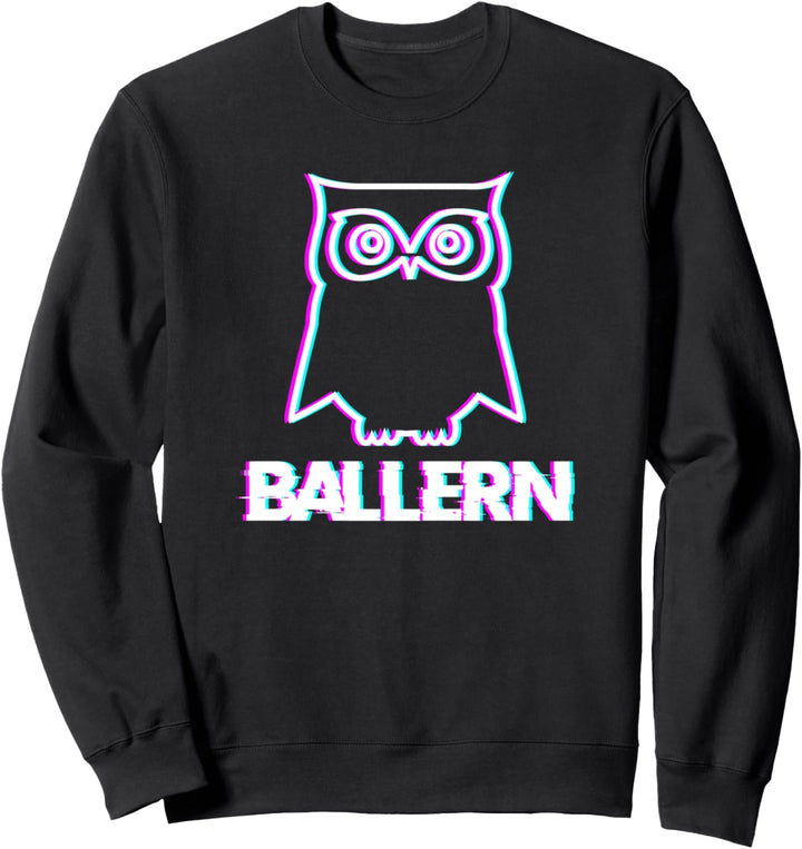 Ballern Trip Techno Rave Trippy Sweatshirt