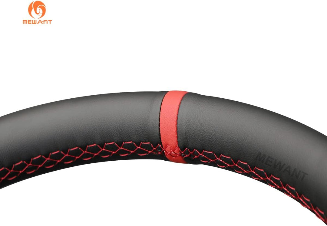 MEWANT Lenkradabdeckung aus Leder für Renault Clio 4 IV 2012-2016 / Captur 2013-2016 Stil 02: Mikrof