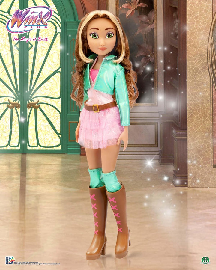 Winx Iconic Doll – Flora with Signature Outfit & Articulated Joints – Classic 27cm Fashion Doll with