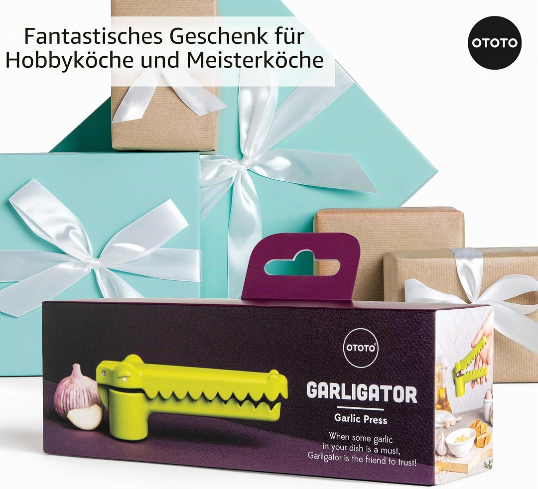 OTOTO Knoblauchpresse Knoblauchpresse Knoblauchpresse Werkzeug Lustige Geschenke Alligator Knoblauch