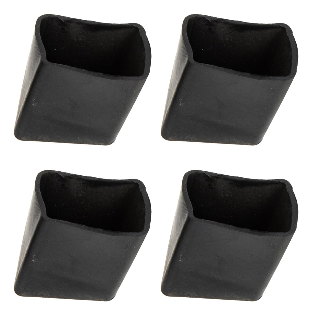 Operitacx Rutschfeste Leiter Fussmatten 4X3.5X2.5Cm Gummi Schutzhülle Für Stehleiter Leitern Füsse S
