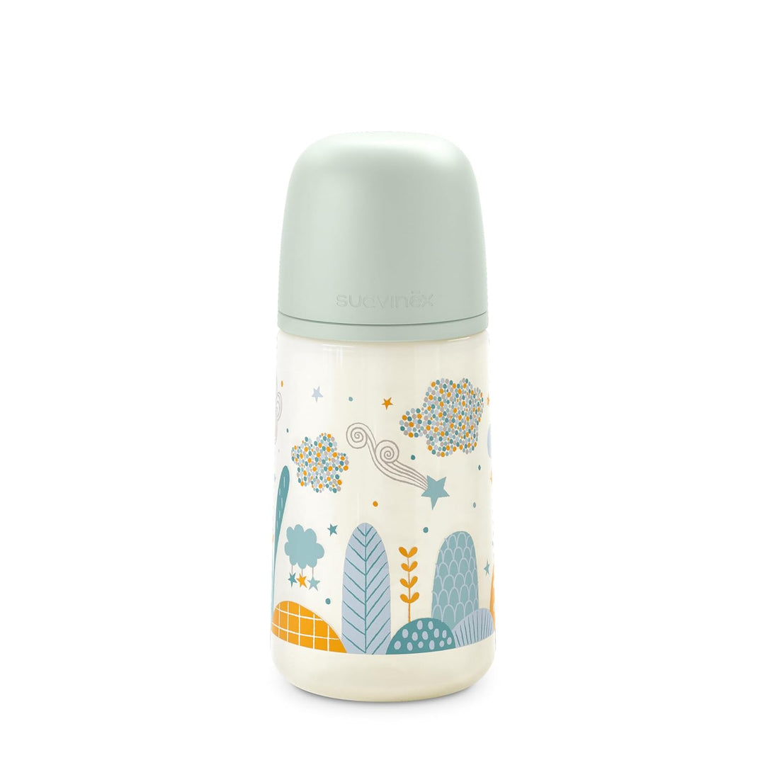 Suavinex, Pack für Neugeborene Sx Pro 0-6 Monate. Enthält: Anti-Kolik-Babyflasche 270 ml mittlerer N
