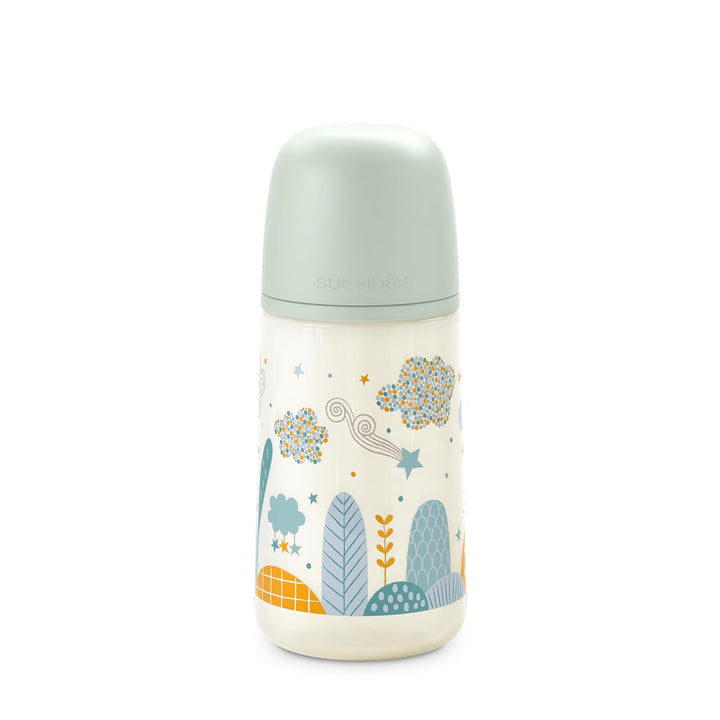 Suavinex, Pack für Neugeborene Sx Pro 0-6 Monate. Enthält: Anti-Kolik-Babyflasche 270 ml mittlerer N