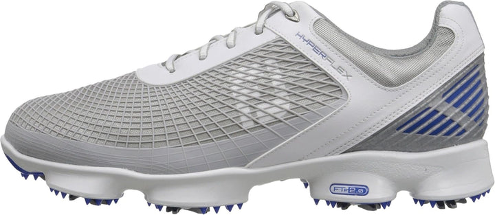 Footjoy Herren Hyperflex Golfschuhe 42.5 EU Weiss Hyperflex Weiss Hellgrau Blau, 42.5 EU Wei&#xDF; H