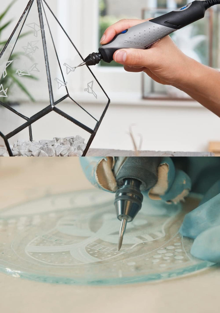 Dremel Glas Gravur Set 8tlg. (für Dremel Multifunktionswerkzeug)