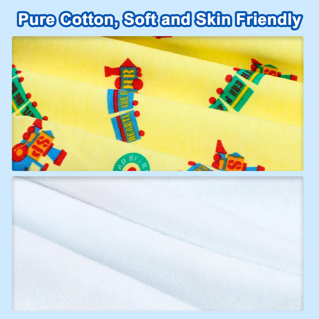 MOEMOE BABY 2 Stück Windelhose Windelrock, Trainingshose Töpfchentraining, Baumwolle Lernhose Traine