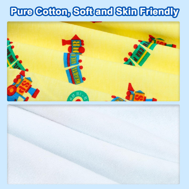 MOEMOE BABY 2 Stück Windelhose Windelrock, Trainingshose Töpfchentraining, Baumwolle Lernhose Traine