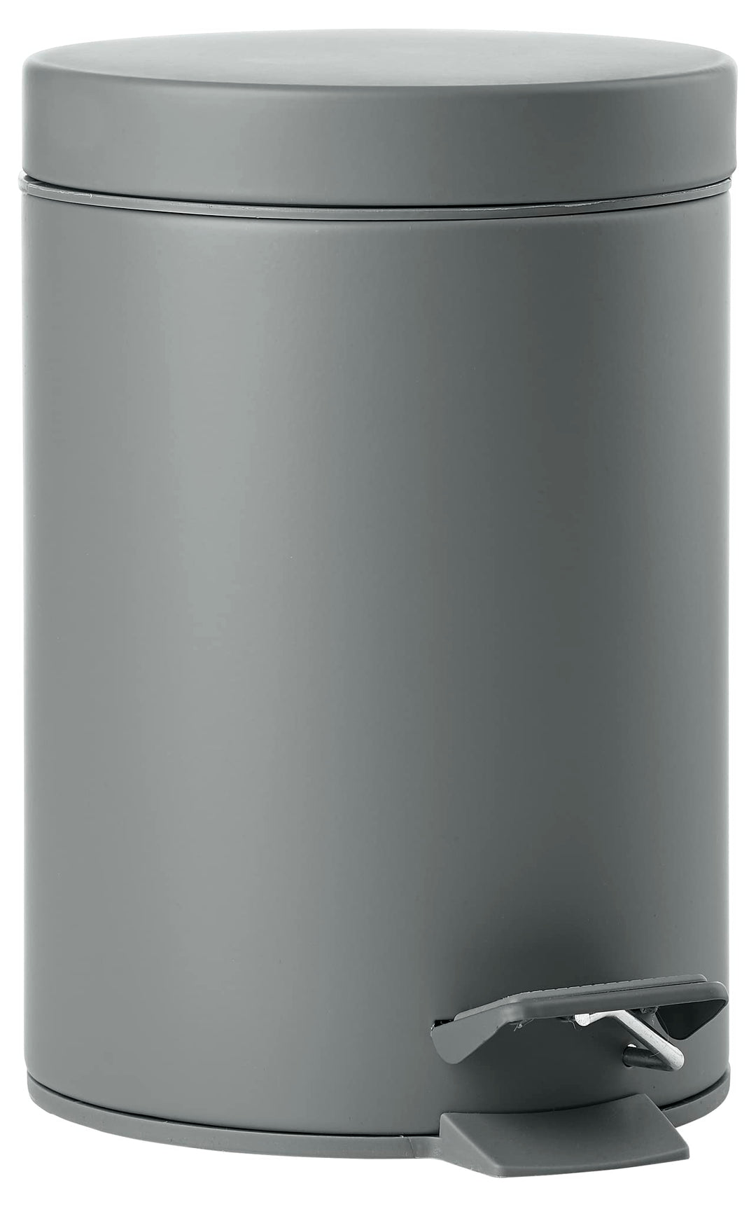 Zone Denmark Solo Treteimer, Kleiner Mülleimer Bad, Kosmetikeimer 3L, Soft-Close Deckel, Durchm. 17
