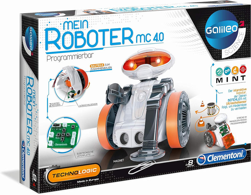 Clementoni - 59054 - Galileo - Mein Roboter MC 4.0