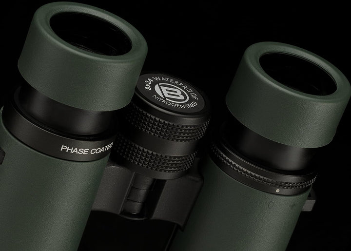 Bresser Fernglas Pirsch 8 x 34 mm wasserdicht mit hochwertiger Phasenvergütung und Stickstofffüllung