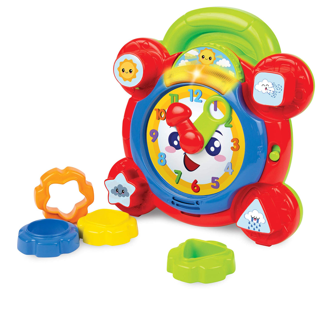 winfun Time for Fun Lernuhr, eine unterhaltsame, interaktive Art, die Zeit zu lesen, bewegliche Zeig