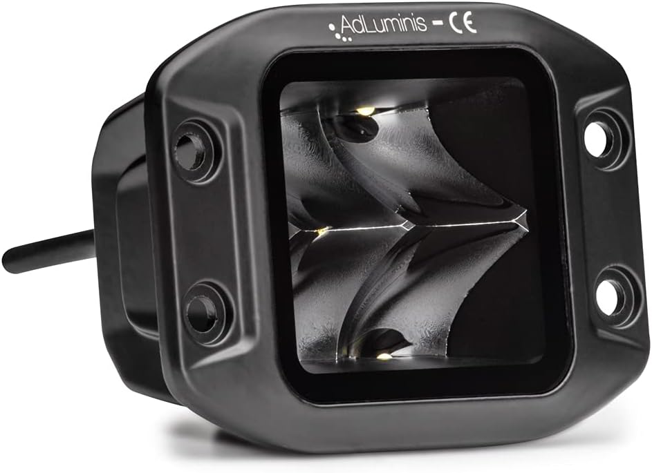 AdLuminis Blackline LED Arbeitsscheinwerfer Einbau 45 Watt 3150 Lumen, Spot, Zusatzscheinwerfer, Arb