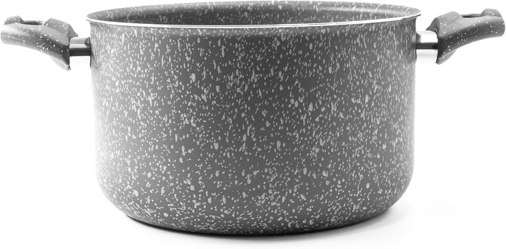Zanetti, Antihaft-Topf mit Griffen aus seltenem Stein, 22 cm
