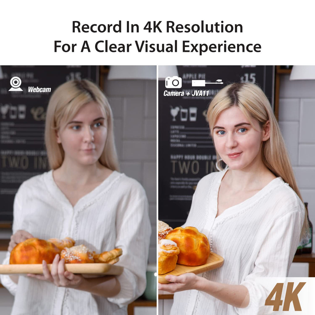 j5create 4K HDMI Video Capture Karte, DSLR Cam Link, Game Capture Adapter für Game Live, Broadcastin