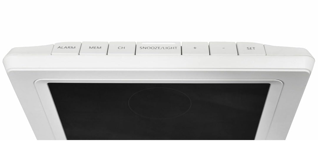 Blaupunkt WS40WH Wetterstation mit 3 externen Temperatur- und Luftfeuchtigkeitssensoren LCD-Display