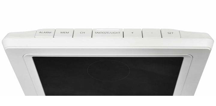 Blaupunkt WS40WH Wetterstation mit 3 externen Temperatur- und Luftfeuchtigkeitssensoren LCD-Display