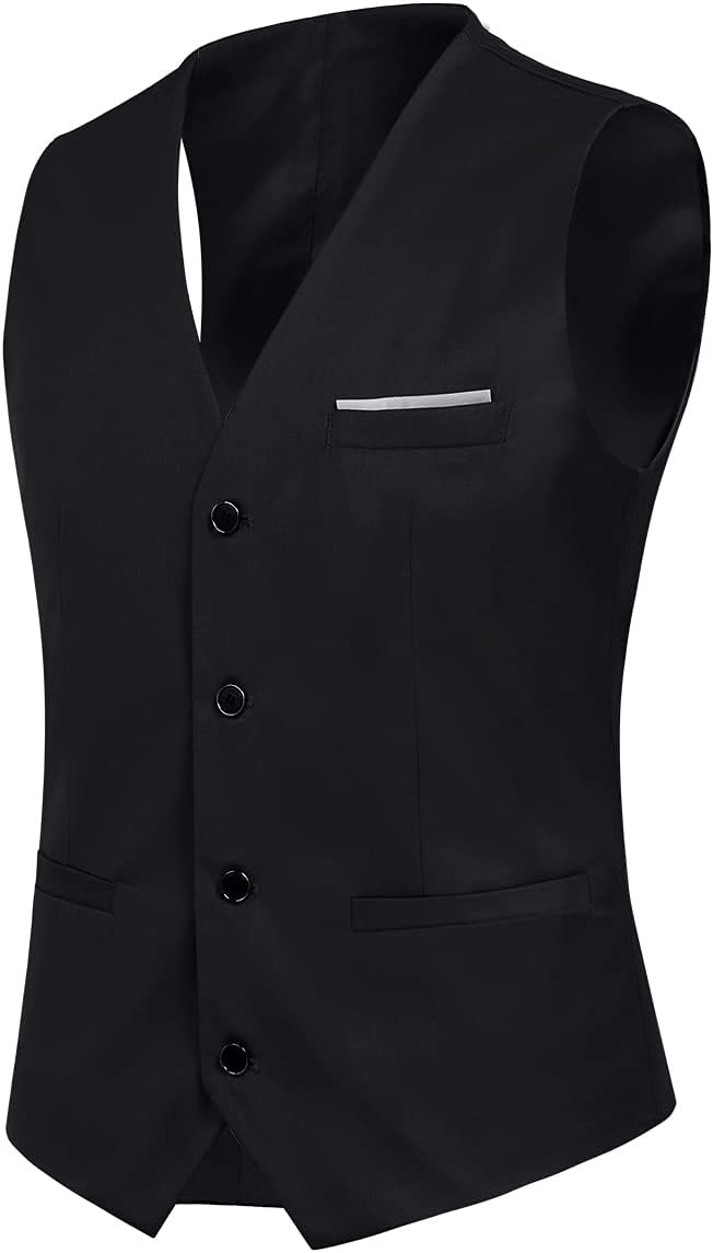 YOUTHUP Anzug Herren 3 Teilig Anzüge Slim Fit 2-Knopf Herrenanzug Modern Formell Sakko Weste Hose fü