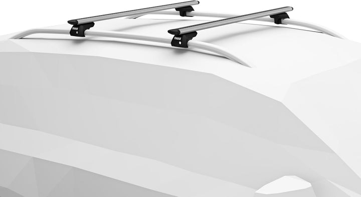 Thule Raised Rail Evo Fusssatz für Fahrzeuge mit offener Reling, 710410, Black (schwarz), Einheitsgr