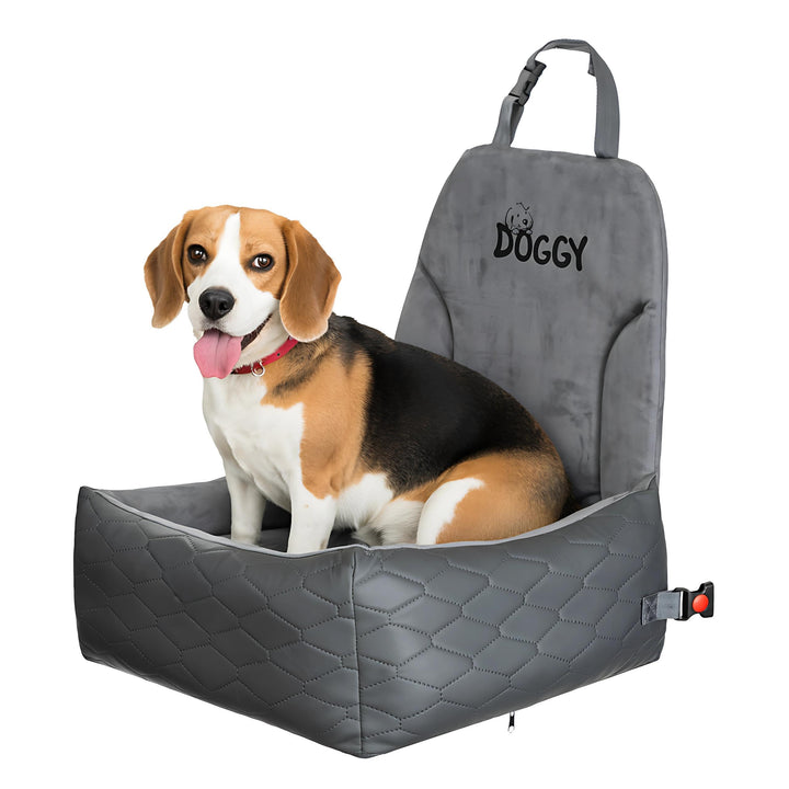 Hunde-Autositz für kleine/mittlere Hunde - Hundeautositz mit Dicker Polsterung - Waschbarer hundesit
