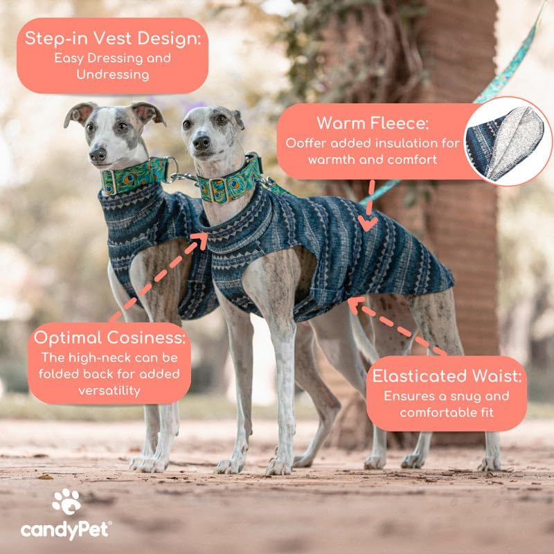 Windhund-Wollpullover - Stil, Wärme und Komfort - Elegantes Design und Passform Schutz vor Kälte - I