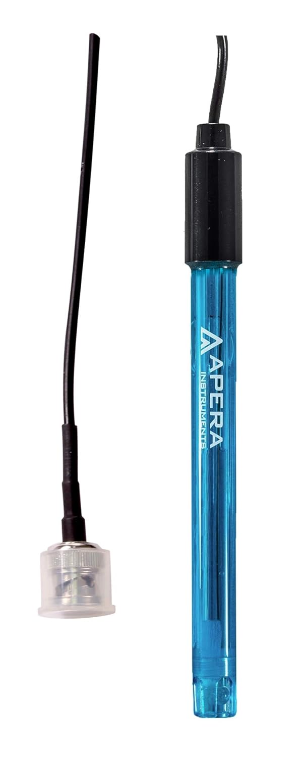 Apera Instruments 201-C kombinierte pH-Elektrode, BNC Anschluss, Polycarbonat/Glas, AI1301 & pH-Kali