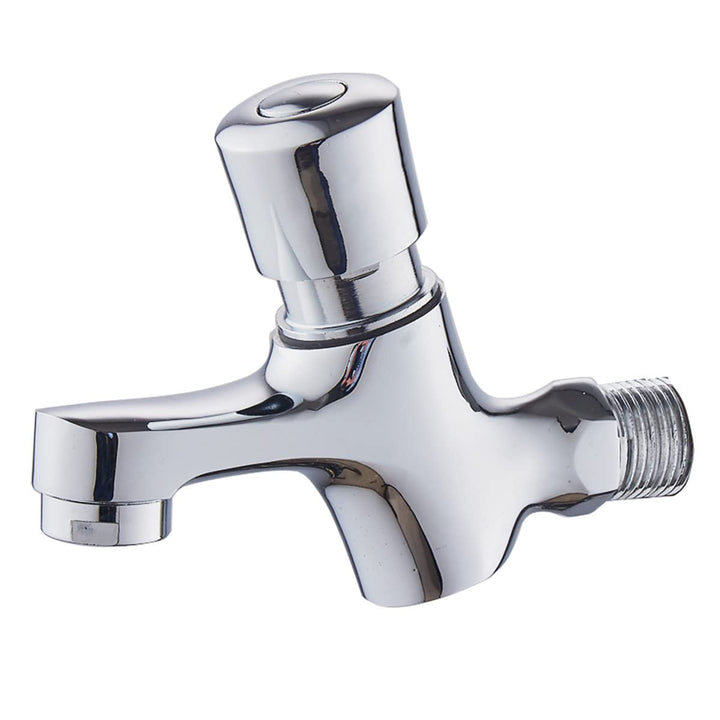 Wandmontage, ein Loch, automatisches Schliessen, Wassersparer, kalter Wasserhahn, Kupfer, öffentlich