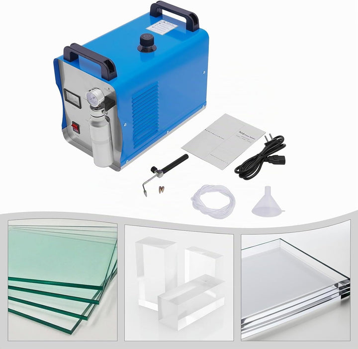 95L/H Sauerstoff Wasserstoff HHO Gasflamme Generator Oxygen Hydrogen Water Welder Polierend Maschine