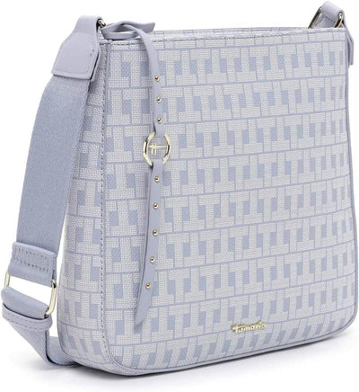 Tamaris Umhängetasche Linn 32262 Damen Handtaschen Ornament Einheitsgrösse Greyblue 855, Einheitsgrö