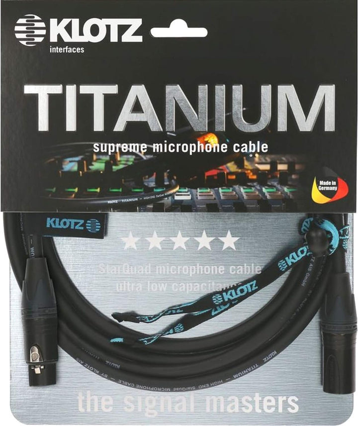 Klotz TI-M1000 Titan Mikrofonkabel 10m Neutrik